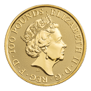 Goldmünze TUDOR BEAST YALE 1 oz Großbritannien 2023 