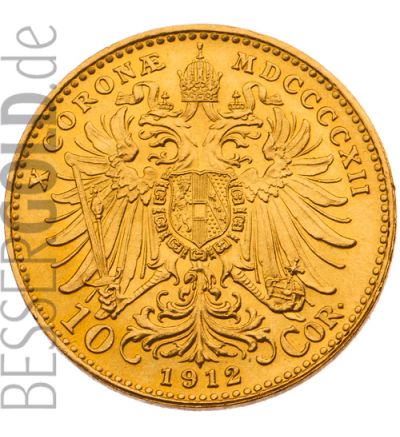 Goldmünze 10 Kronen Österreich-Ungarn