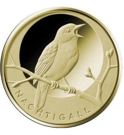 Goldmünze 20 EURO 1/8 oz Weißstorch 2020