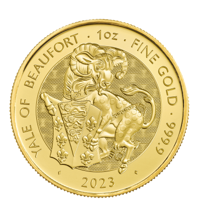 Goldmünze TUDOR BEAST YALE 1 oz Großbritannien 2023 