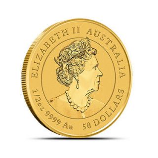 Goldmünze Lunar Serie III OCHSE 1/2 oz Australien 2021