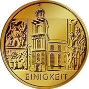 Goldmünze 100 EURO Einführung des EURO 2002 1/2 oz  (Deutschland)