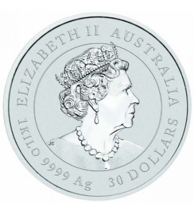 Silbermünze Lunar Serie III MAUS 1 kg Australien 2020