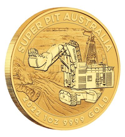 Goldmünze SUPER PIT 1 oz Australien 2022